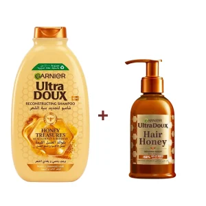 Garnier Ultra Doux Shampoing Reconstructing 200ml+Serum Hair Honey 115ml