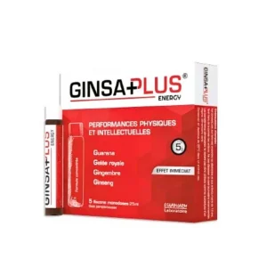 Ginsaplus Energy Flacons 5x25ml