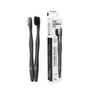 HUMBLE BROSSE A DENTS ADULTE A BASE DE PLANTES X2