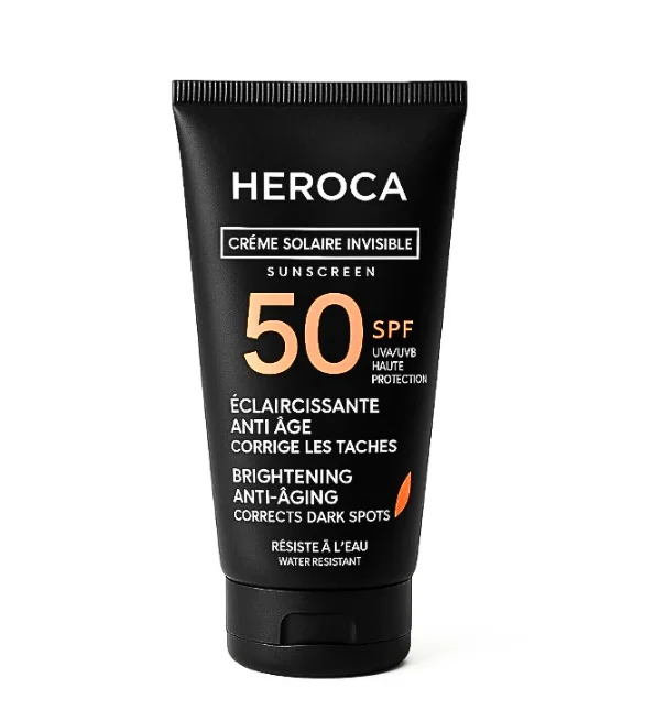 Heroca Sunscreen Creme Solaire Invisible Spf50+ 50ml – Image 2