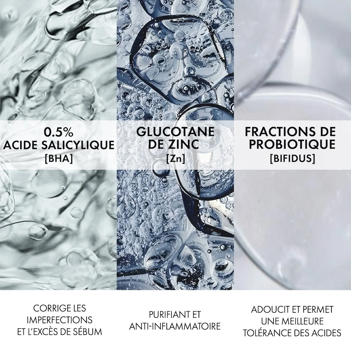 Vichy Normaderm Phytosolution Gel Purifiant Intense Peau Grasse Acnéique | 200ml – Image 5