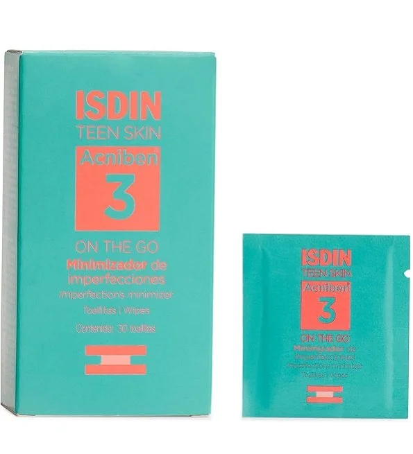 ISDIN Teen Skin Acniben 3 On The Go Minimiseur d’Imperfections 30 Unités – Image 2