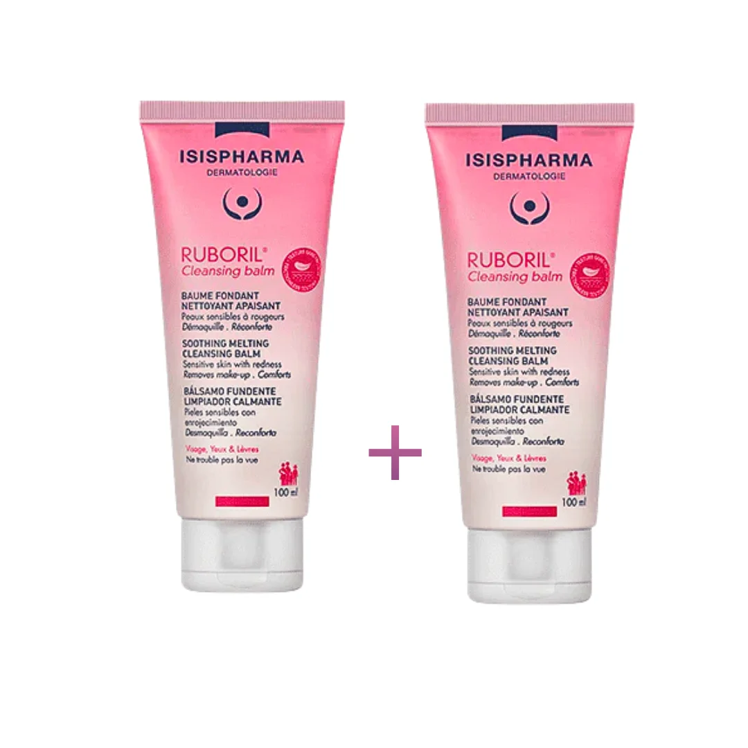 Isis Pharma Ruboril Cleansing Balm 2x100ml Pack – Image 2
