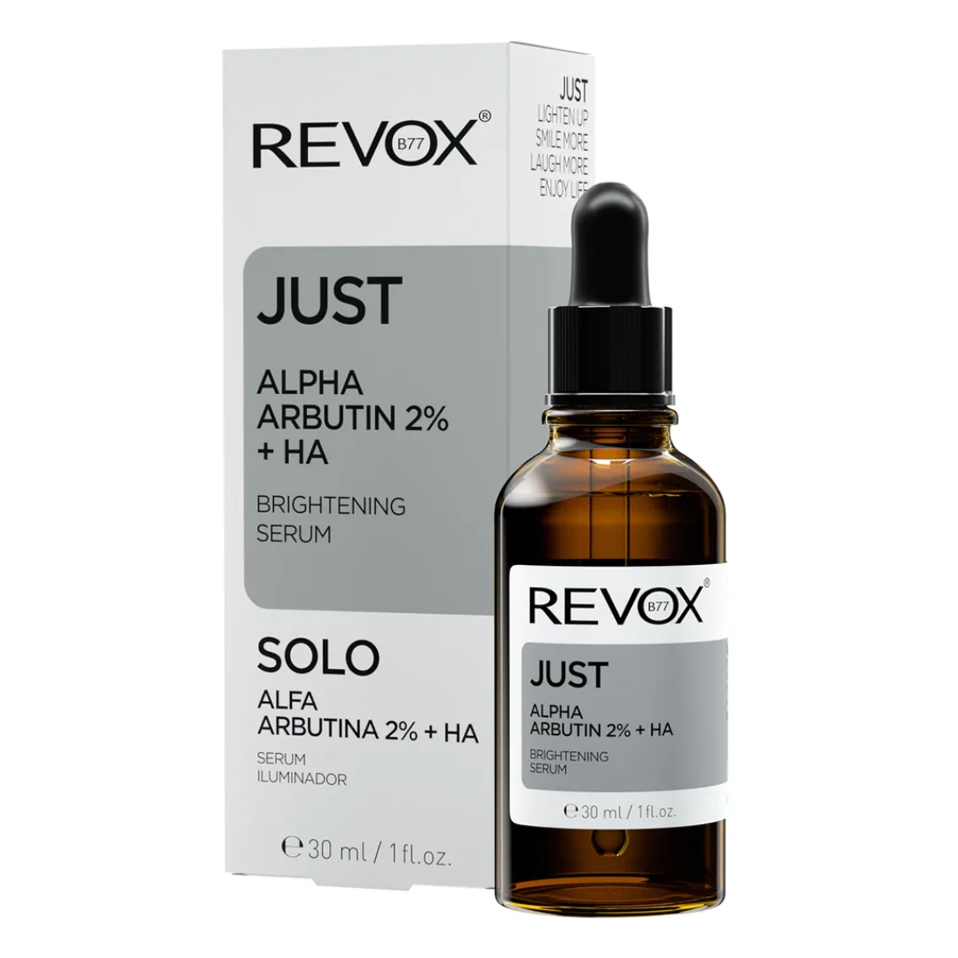 REVOX JUST ALPHA ARBUTIN 2% + HA BRIGHTENING SERUM 30ml – Image 2
