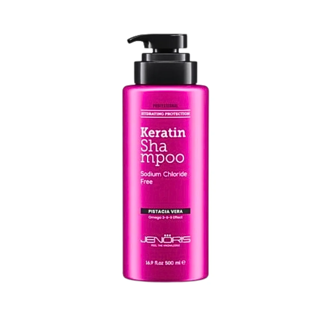 Jenoris Shampoo a La keratine Sans Sulfate 500ml – Image 2