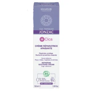 EAU THERMALE JONZAC +CICA CRÈME RÉPARATRICE APAISANTE 100ml