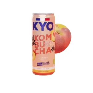 KYO KOMBUCHA CANETTE PECHE SUREAU 330ML
