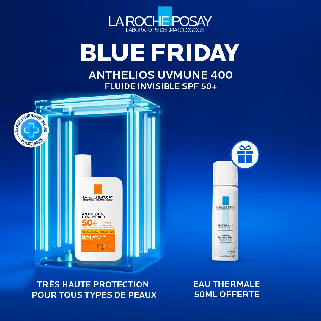 La Roche-Posay ANTHELIOS UVMUNE 400 crème solaire fluide invisible | peaux sensibles | 50ml = Eau Thermal Offerte – Image 2