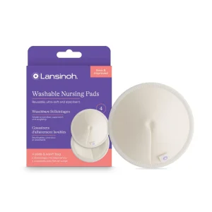Lansinoh Coussinets d’allaitements lavables 4 pads