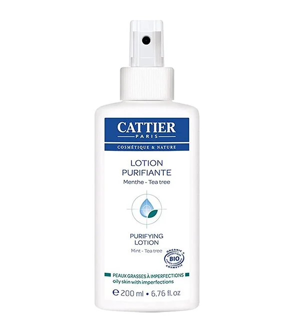 Cattier Peau Grasse à Imperfections Lotion Purifiante Menthe spray 200ml – Image 2