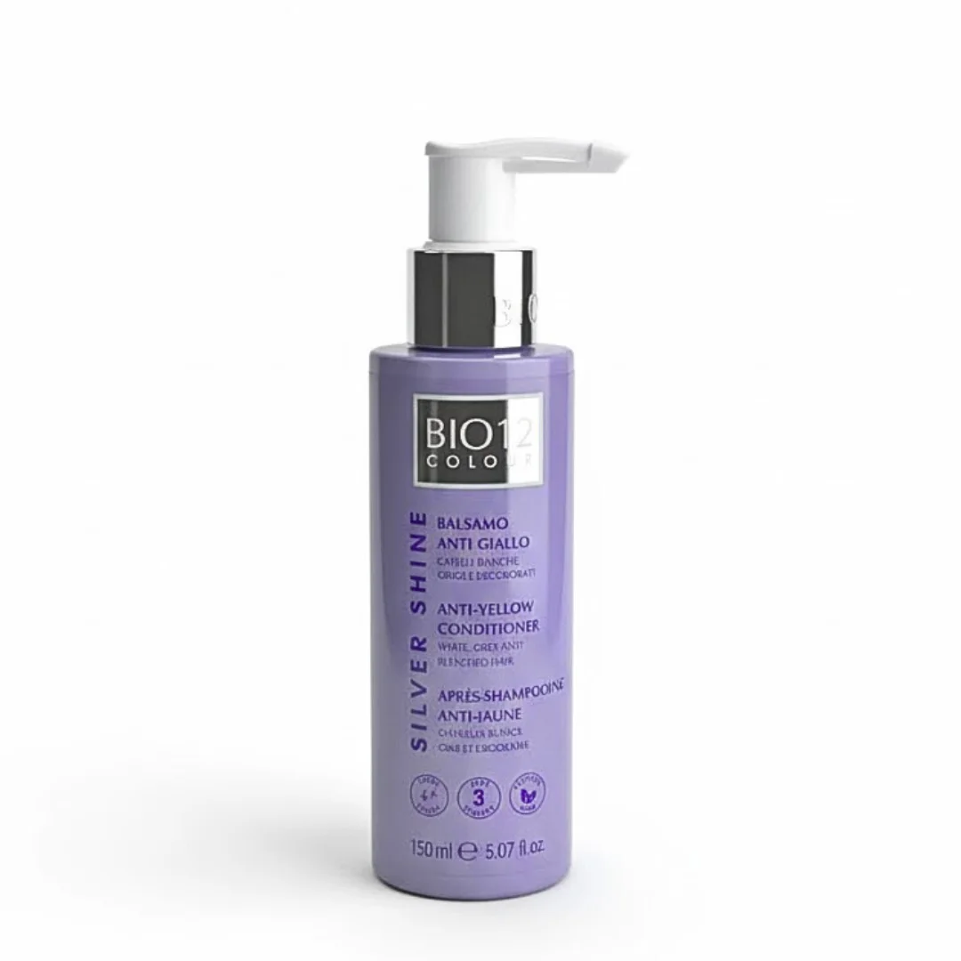 M&D Bio12 Apres shampoing Anti-Jaune 150ml – Image 2