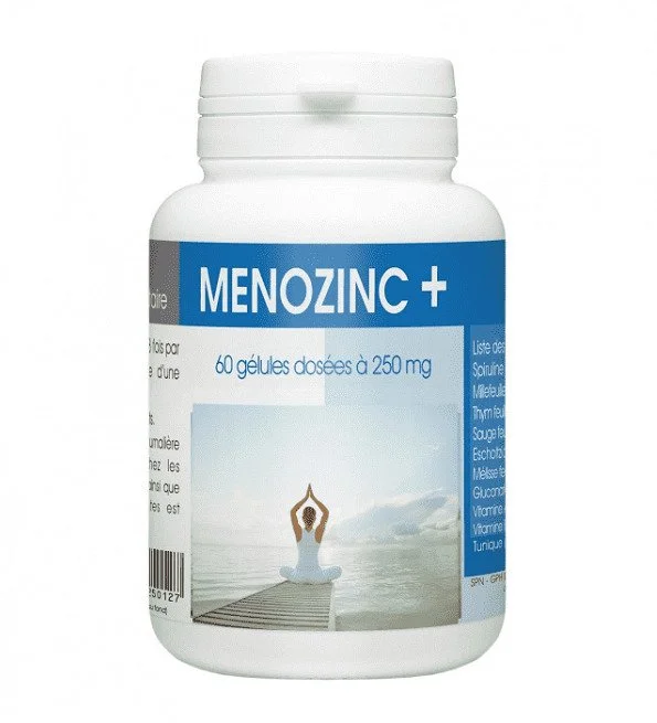GPH Menozinc+ 250mg 60gelules – Image 2