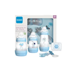 Mam Duo World set +0m  Biberon + Attache Sucette + Sucette +0m