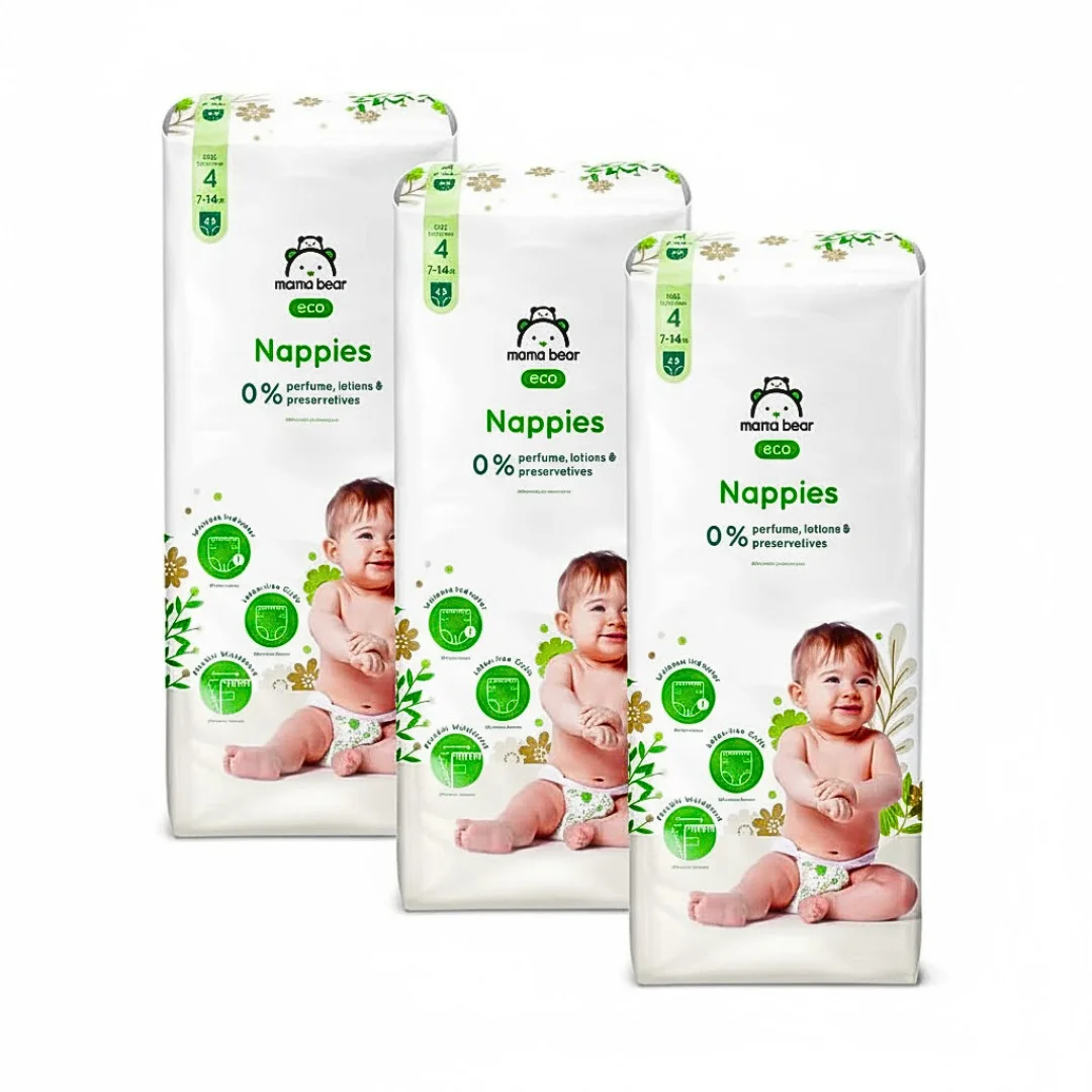 Mama Bear Couches Taille 4 7-14 kg/48Pieces – Image 2