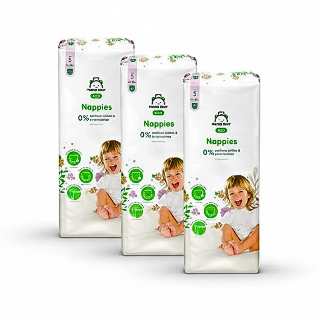 Mama Bear Couches Taille 5 12-18 kg/44Pieces – Image 2