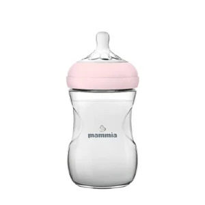 Mammia Biberon Natural Feeling 240ml Rose