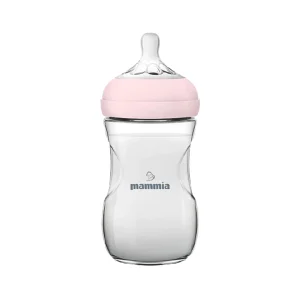 Mammia Biberon Natural Feeling 330ml Rose