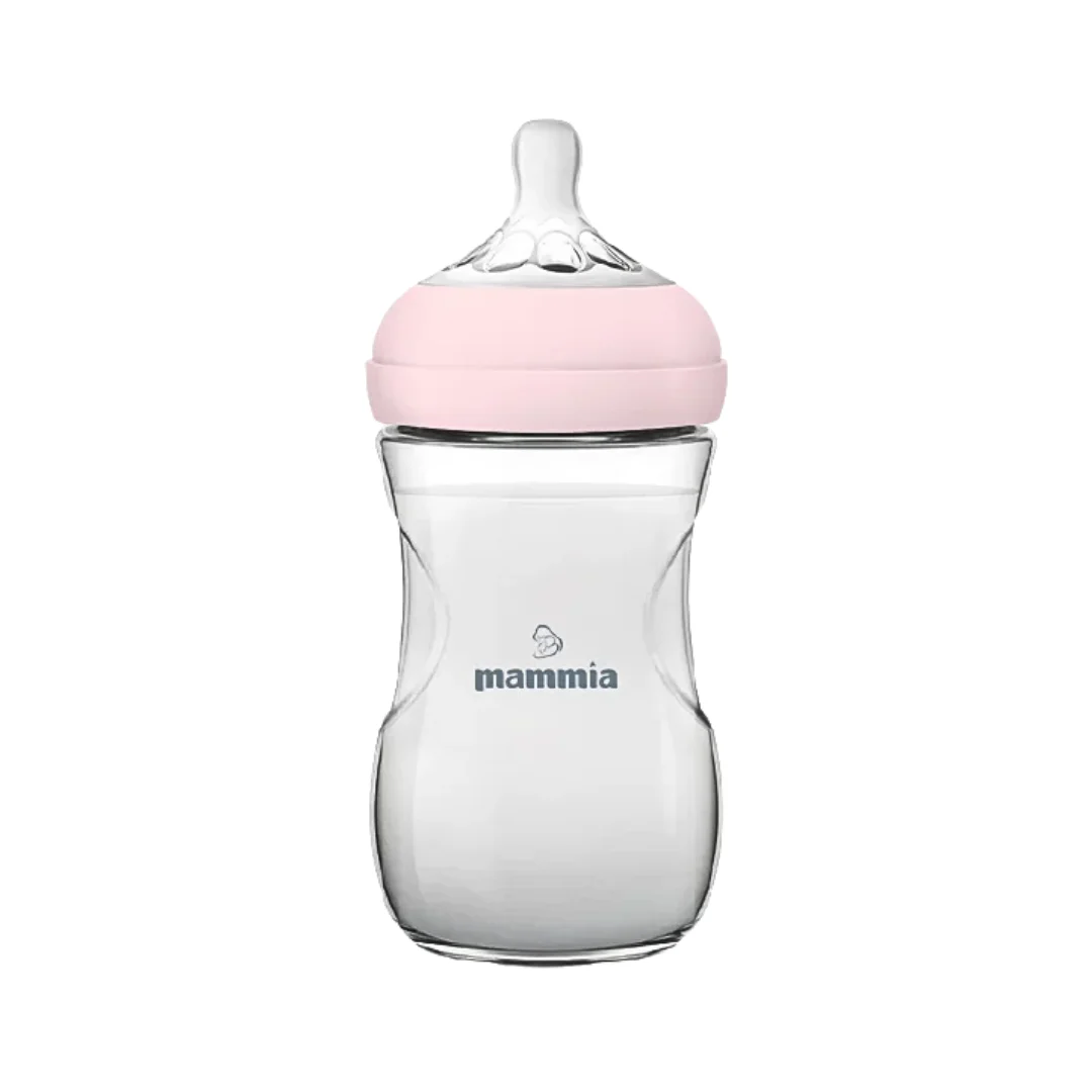 Mammia Biberon Natural Feeling 330ml Rose