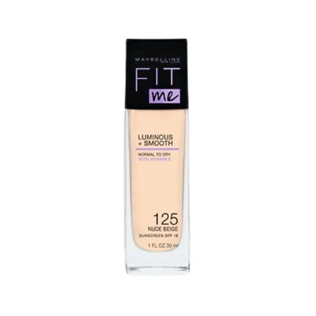 Maybelline Fit Me Fond De Teint Luminous +Smooth spf18 Nu 125 30ml
