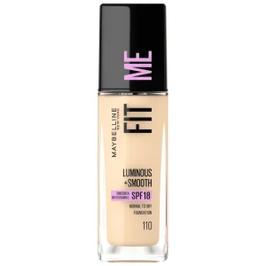 Maybelline Fit Me Fond De Teint Luminous +Smooth spf18 Nu 110 30ml