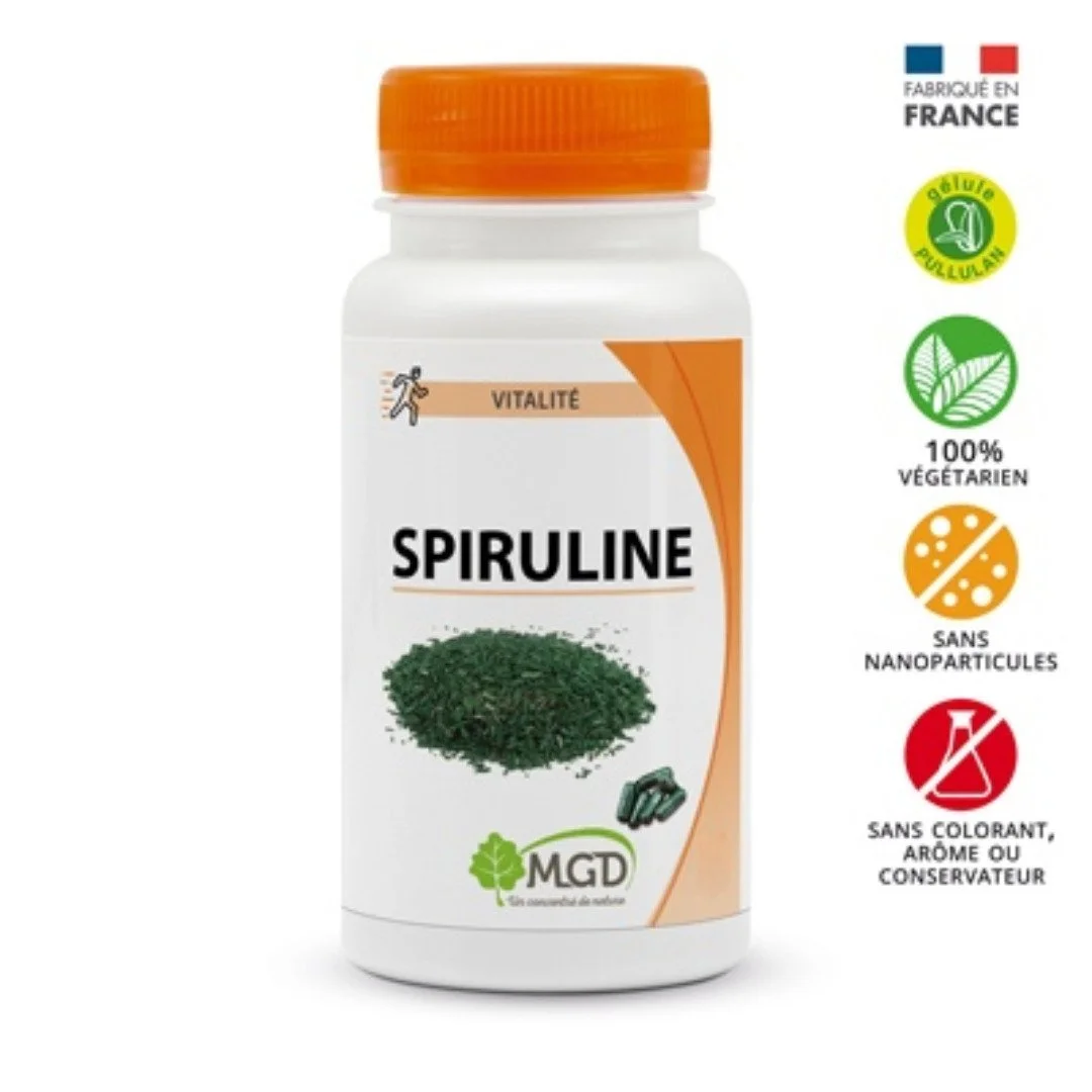 Mgd Nature Spiruline 200 gelules – Image 2