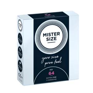 Mister Size Preservatif 64×3