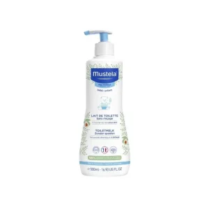 Mustela Bébé Lait de Toilette Sans Rinçage – 500 ml