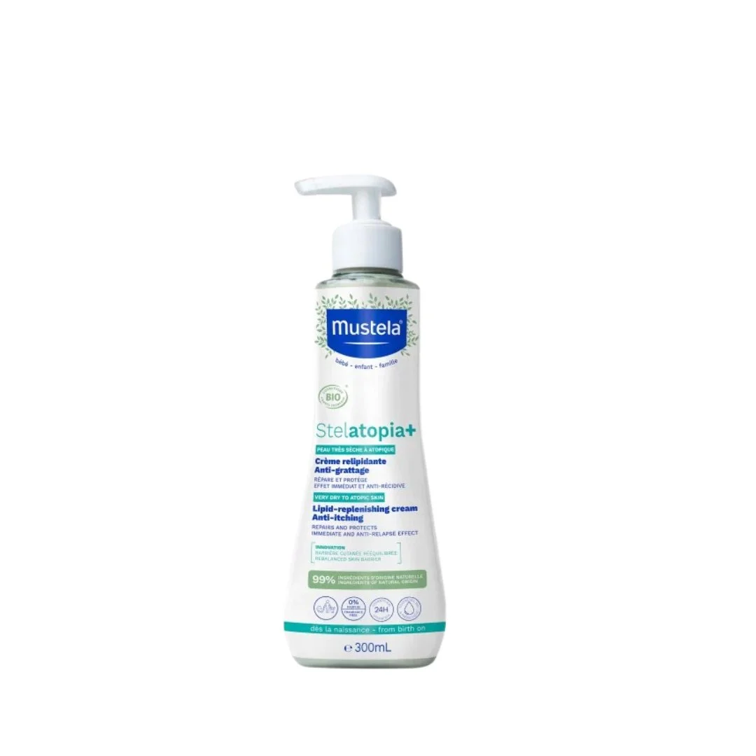 Mustela Stelatopia+ Crème Relipidante anti Grattage Certifiée BIO 150ml – Image 2