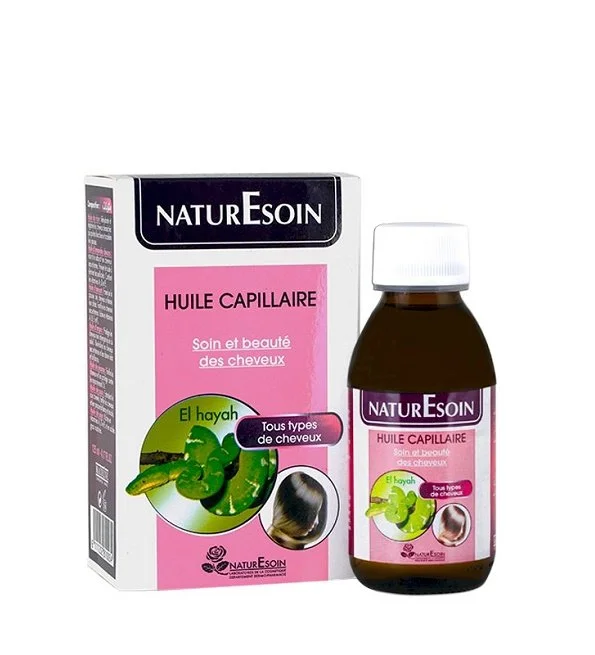NATURESOIN Huile Capillaire EL hayah -Tous types de cheveux 125ml – Image 2