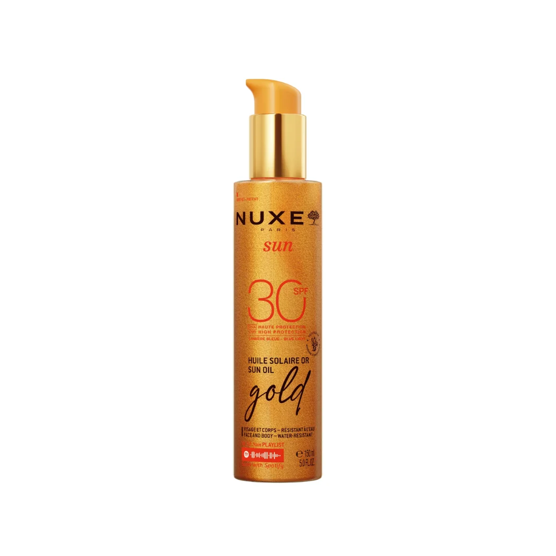Nuxe Sun spf30 Huile Solaire Or 150ml – Image 2