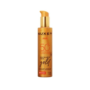 Nuxe Sun spf50 Huile Solaire Or 150ml