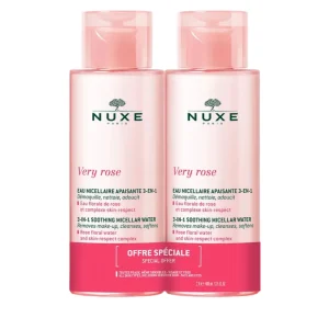 Nuxe Very Rose eau micellaire Pack X 2 400ml