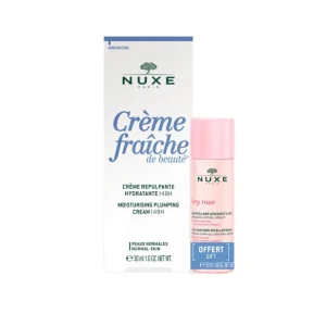 Nuxe Crème Fraiche Riche Peau Sèche 30ml+ Very Rose Eau Micellaire 50ml pack
