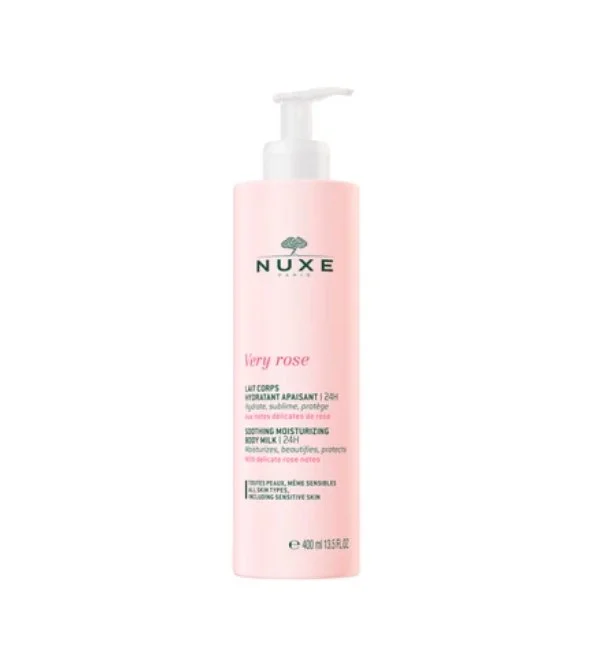 Nuxe Very Rose Lait Corps Hydratant Apaisant 24h 400ml – Image 2