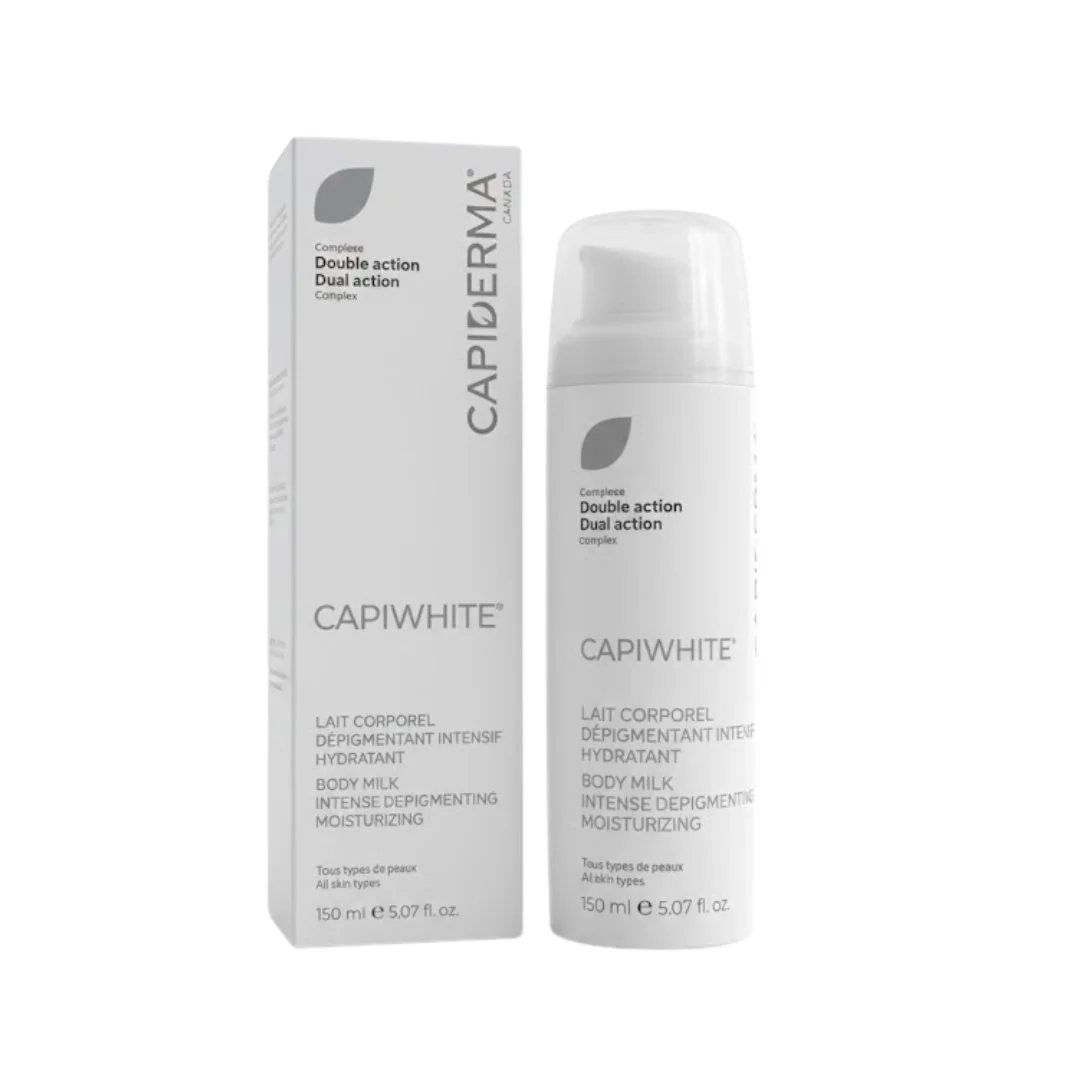 Capiderma – Lait corporel dépigmentant intensif hydratant – 150 ml