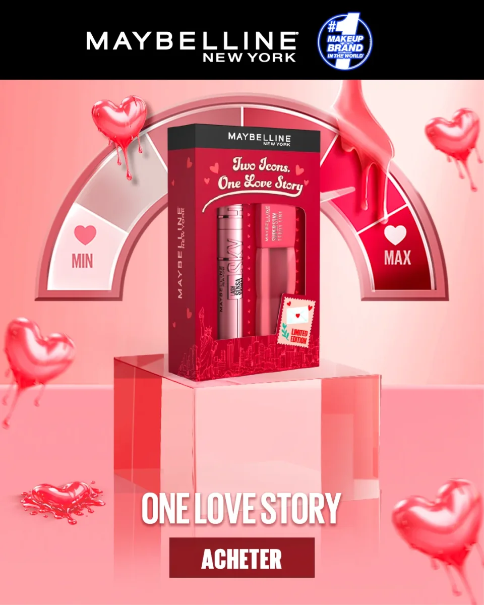 Maybelline Saint Valentin Teddy 55+Sky High Pack – Image 2