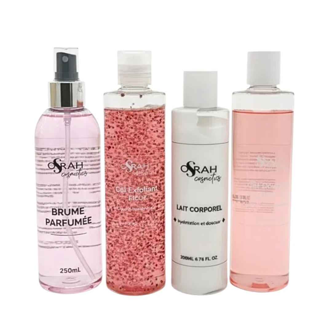 Osrah Hammam Gel Douche+Lait Corporel+Brume+Gel Exfoliant Pack – Image 2