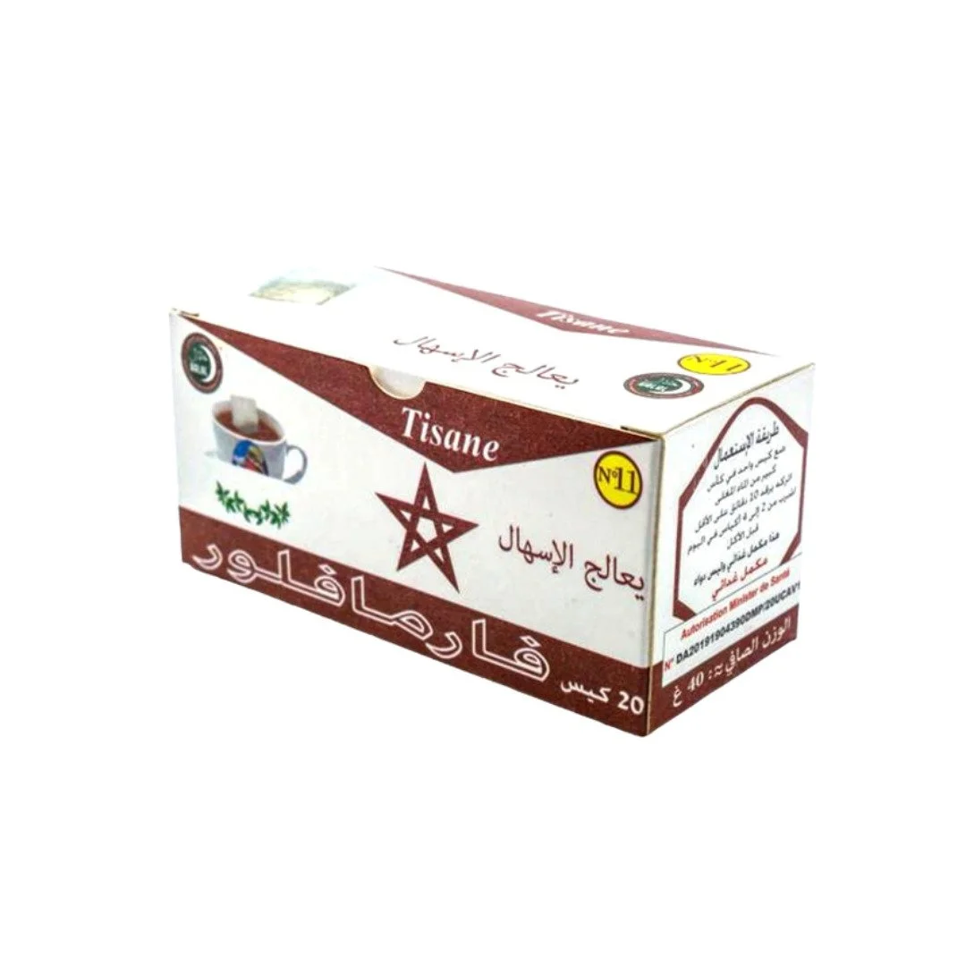 Pharmaflore Tisane N°11 Transit Intestimal 20 sachet – Image 2