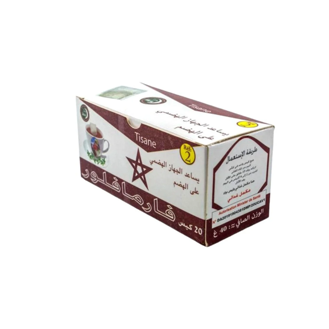 Pharmaflore Tisane N°2 Bien Etre Digestif 20 Sachet – Image 2