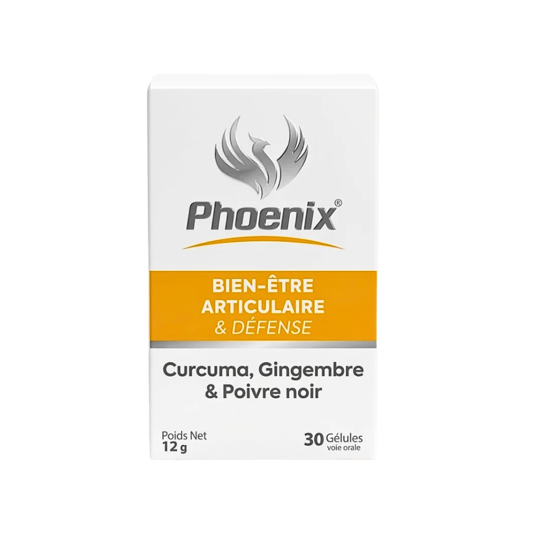 Phoenix Curcuma – Gingembre – Poivre noir 30gelules – Image 2