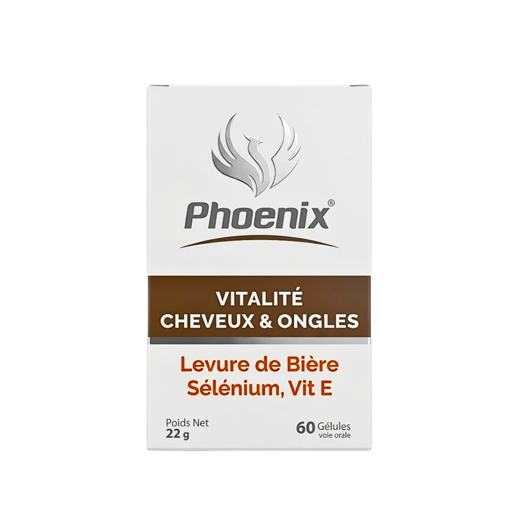 Phoenix Vitalite Cheveux & Ongles 60 Gelules – Image 2