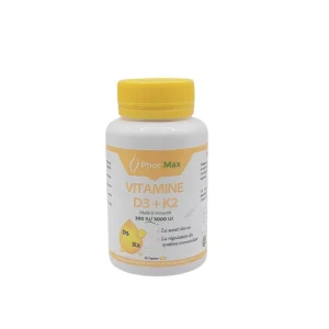 Phormax Vitamine D3+K2 60 Capsules