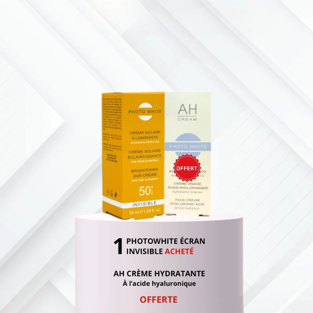 Photo White Ecran Invisible Spf 50+ = AH Cream 30ml Offert – Image 2