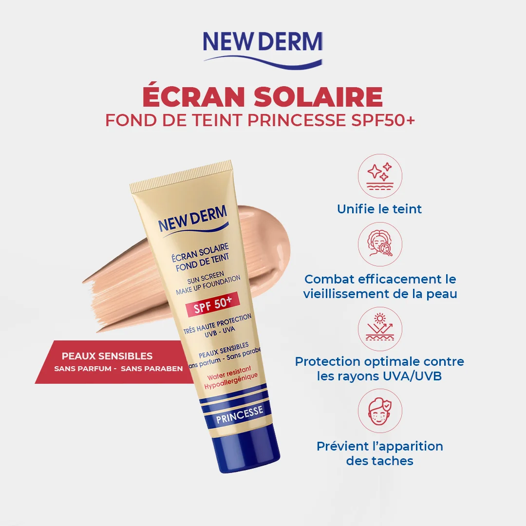 NEW DERM Crème solaire SPF50+ PRINCESSE – Image 3