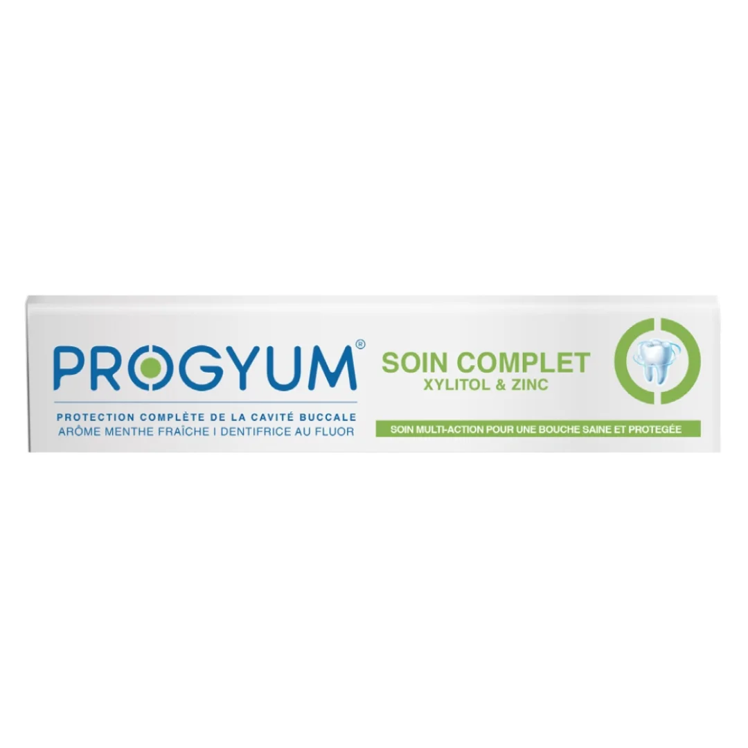 Progyum Dentifrice Soin Complet Xylitol & Zinc – 75ml – Image 2