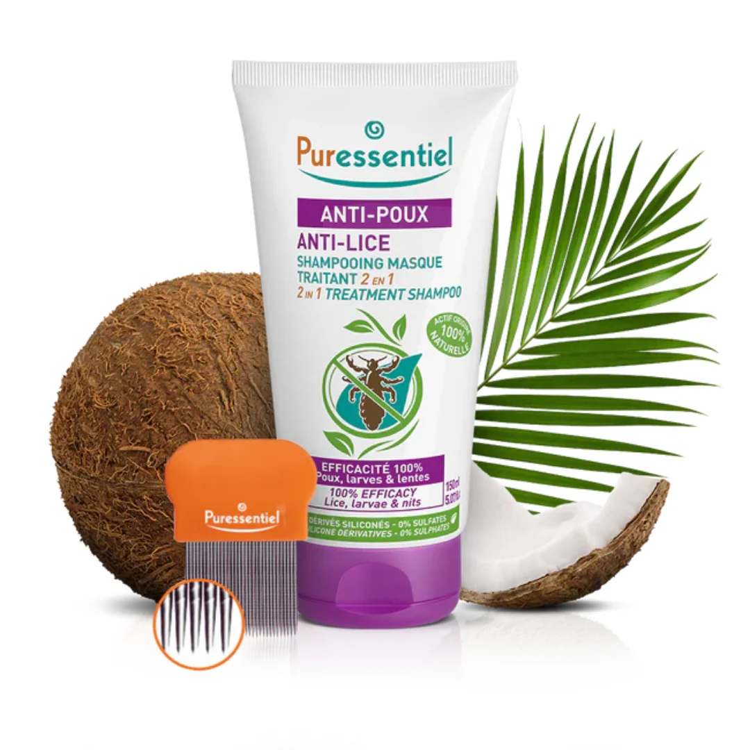 Puressentiel Anti-poux Shampoing Masque Traitant 2en 1 150ml – Image 2
