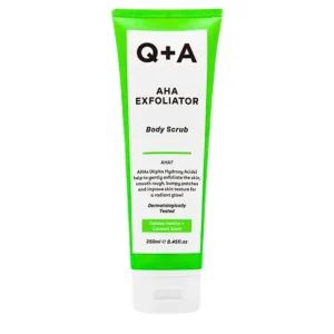 Q+A AHA Exfoliator Body Scrub 250ml