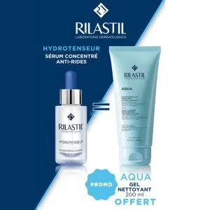 RILASTIL HYDROTENSEUR SÉRUM 30ML = AQUA GEL NETTOYANT VISAGE OFFERT – Image 2
