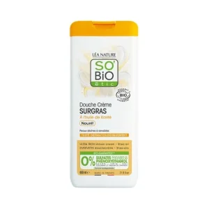 SO BIO DOUCHE CREME SURGRAS A L&rsquo;HUILE DE KARITE 650ML