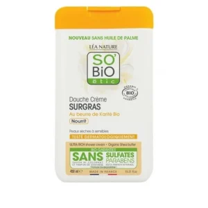 SO BIO DOUCHE CREME SURGRAS AU BEURRE DE KARITE 450ML